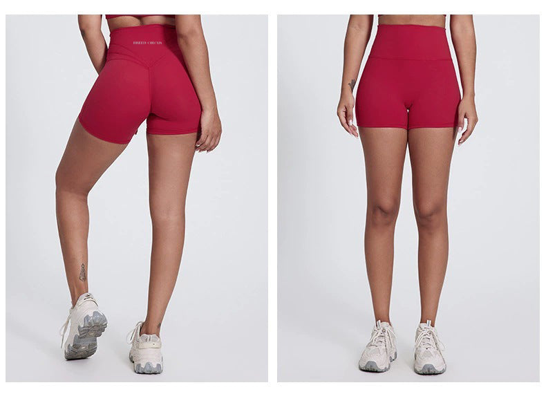 Antonella Shorts : Mid-Waist Activewear Shorts