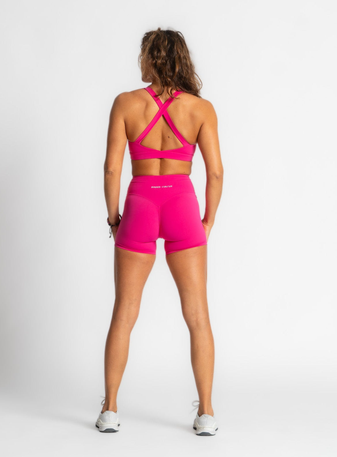 Grazia Shorts: Mid-Waist Activewear Shorts