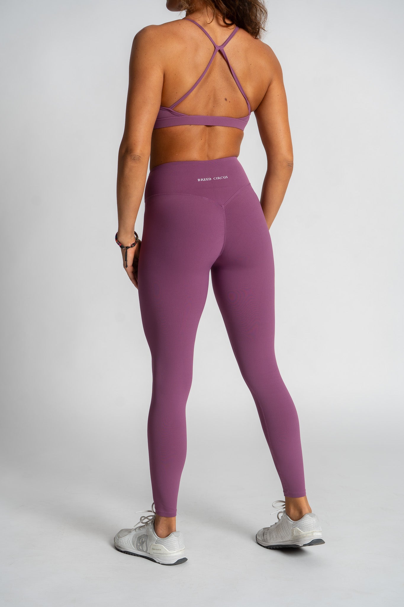 Eleni Purple Set - Bra & Leggings