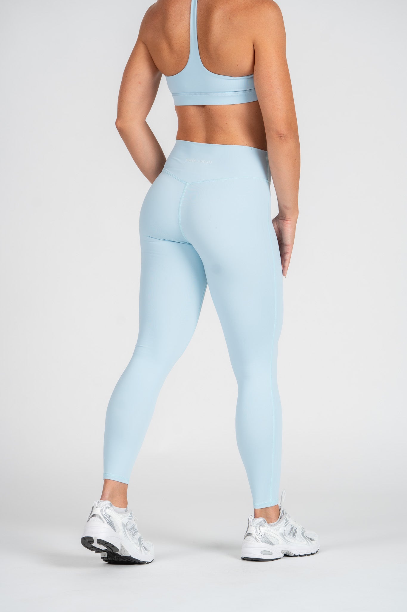 Kathrin Gray-Blue Set - Bra & Leggings