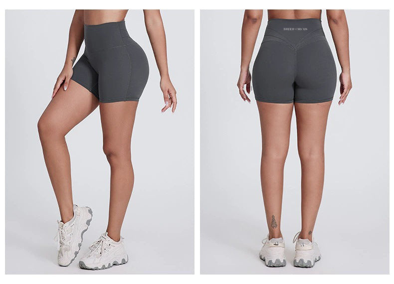 Antonella Shorts : Mid-Waist Activewear Shorts