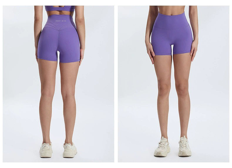 Antonella Shorts : Mid-Waist Activewear Shorts