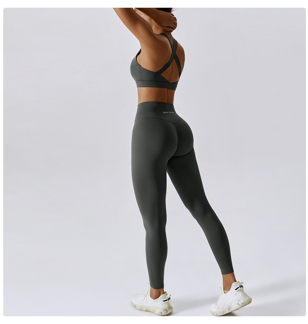 Grazia leggings : Mid-Waist Activewear Leggings