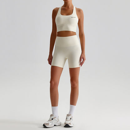 Julie Shorts: Mid-Waist Activewear Shorts