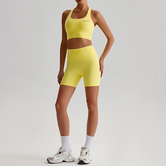 Julie Shorts: Mid-Waist Activewear Shorts