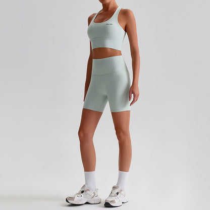 Julie Shorts: Mid-Waist Activewear Shorts