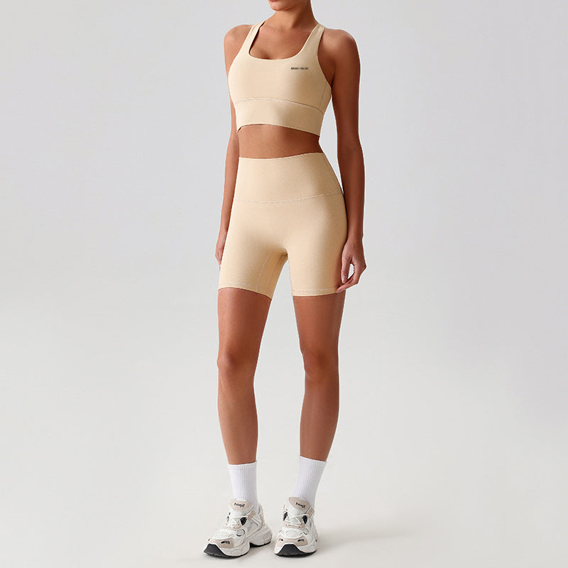 Julie Shorts: Mid-Waist Activewear Shorts