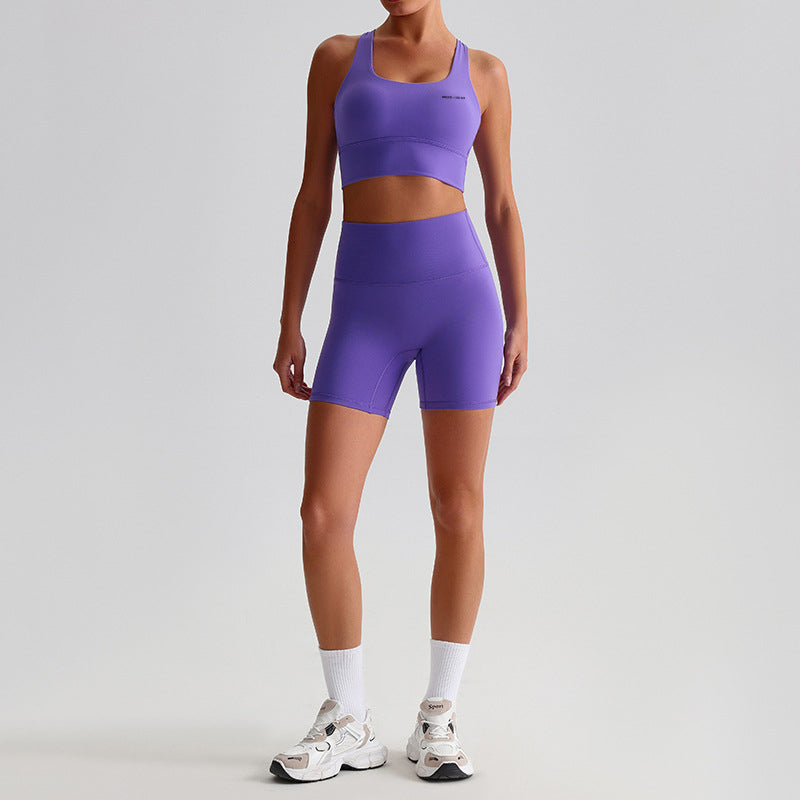 Julie Shorts: Mid-Waist Activewear Shorts