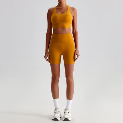 Julie Shorts: Mid-Waist Activewear Shorts