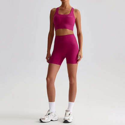 Julie Shorts: Mid-Waist Activewear Shorts