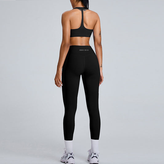 Kathrin Black Set - Bra & Leggings