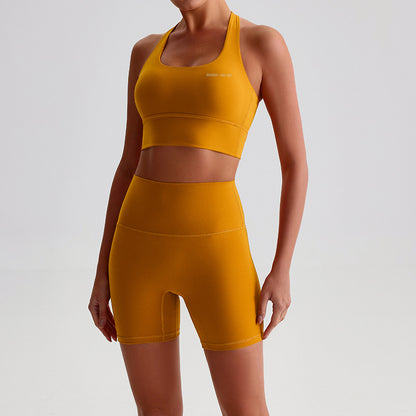 Julie Shorts: Mid-Waist Activewear Shorts