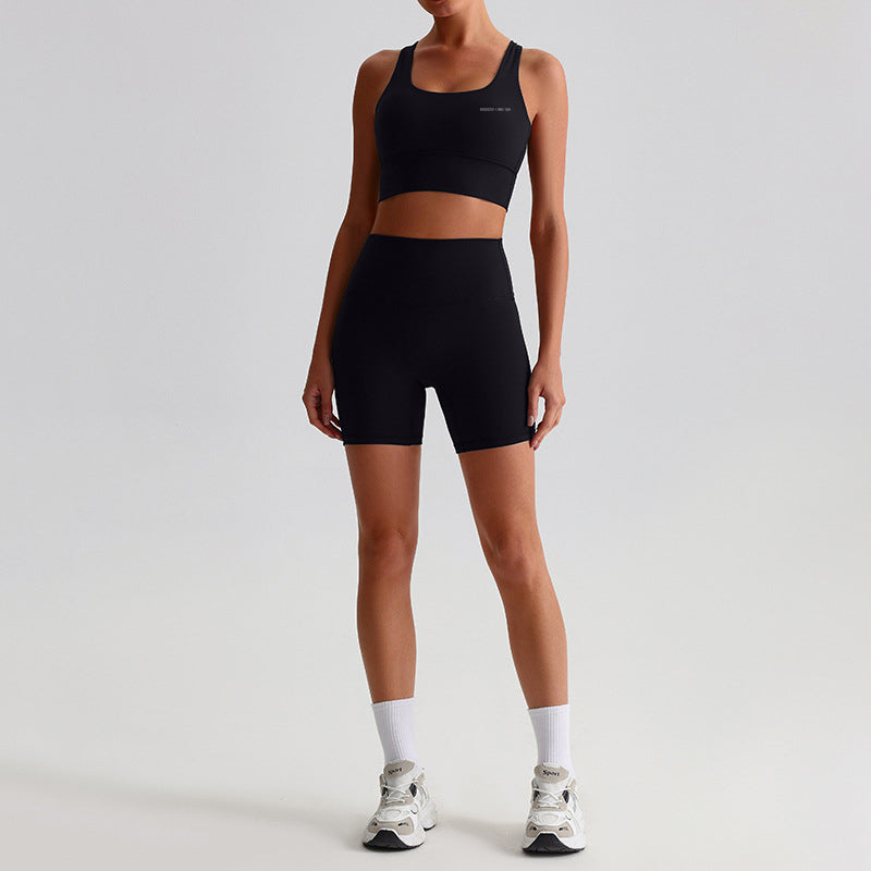 Julie Shorts: Mid-Waist Activewear Shorts