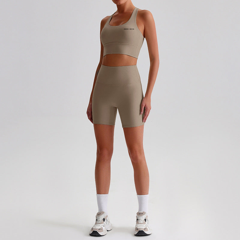 Julie Shorts: Mid-Waist Activewear Shorts