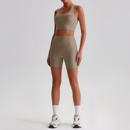 Julie Shorts: Mid-Waist Activewear Shorts