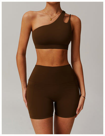 Milla Shorts: Mid-Waist Activewear Shorts With Pockets