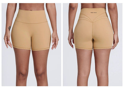 Antonella Shorts : Mid-Waist Activewear Shorts