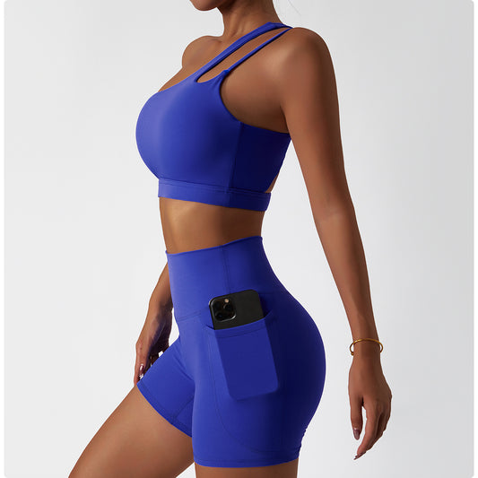 Milla Shorts: Mid-Waist Activewear Shorts With Pockets
