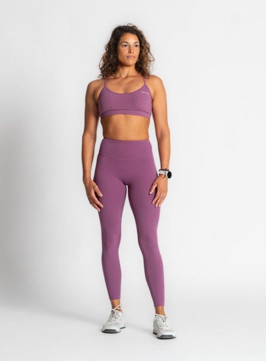 Eleni Purple Set  - Bra & Leggings
