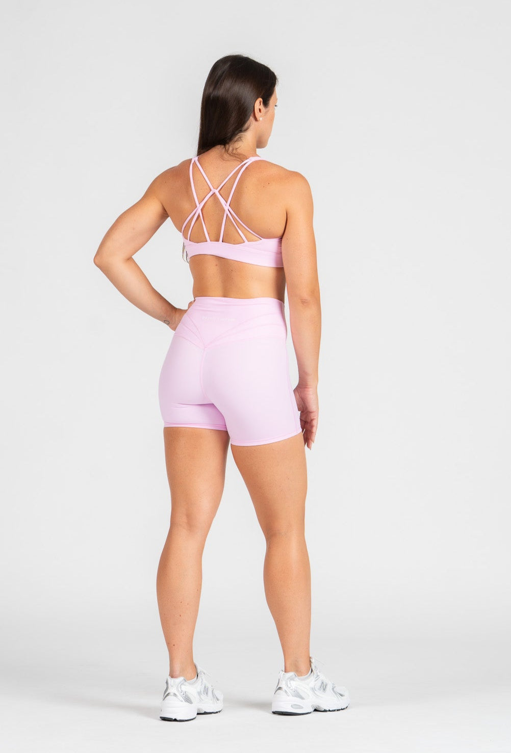 Antonella V-Cut Shorts : Mid-Waist Activewear Shorts