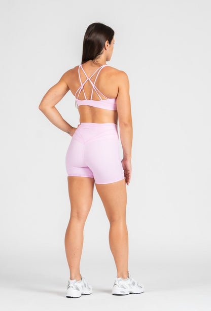 Antonella V-Cut Shorts : Mid-Waist Activewear Shorts