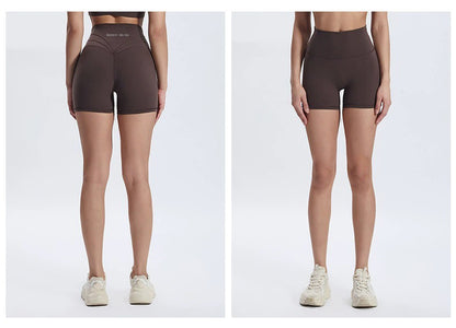 Antonella Shorts : Mid-Waist Activewear Shorts